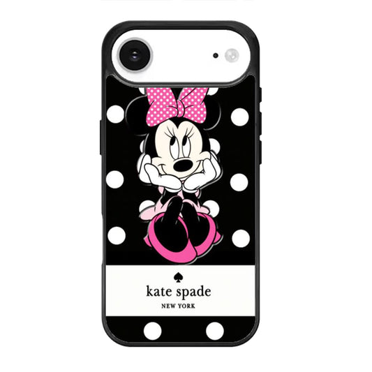 kate spade black minnie mouse iPhone Air Case