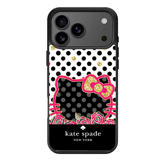 katespade hello kityy polkadot iPhone 17 Pro Max Case