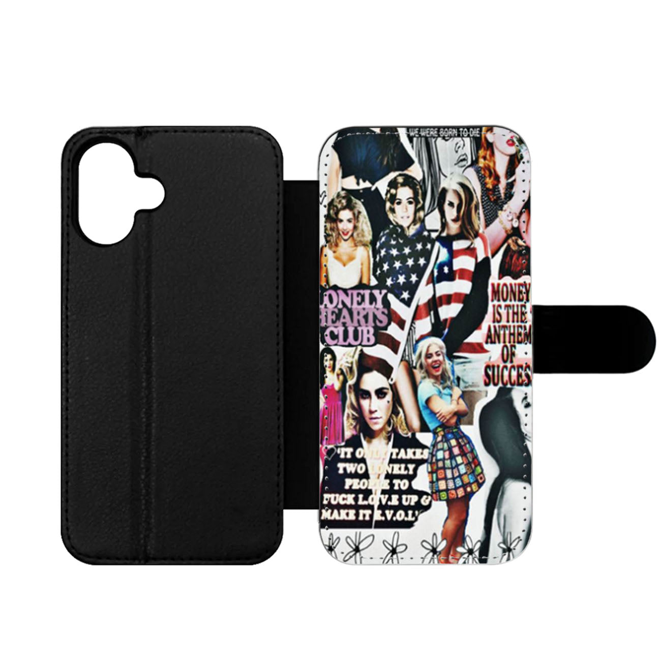 lana del rey collage Wallet iPhone Case