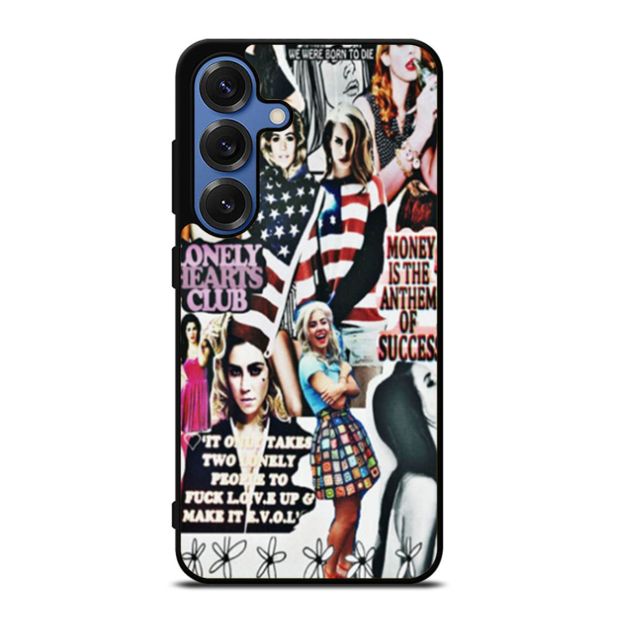 lana del rey collage Samsung S25 Ultra Case