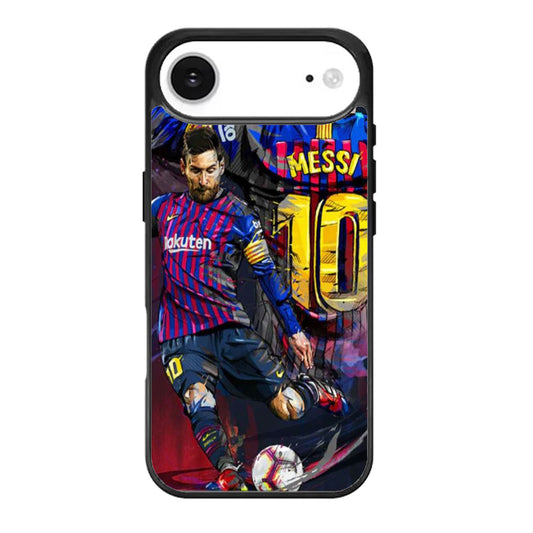 lionel messi art iPhone Air Case