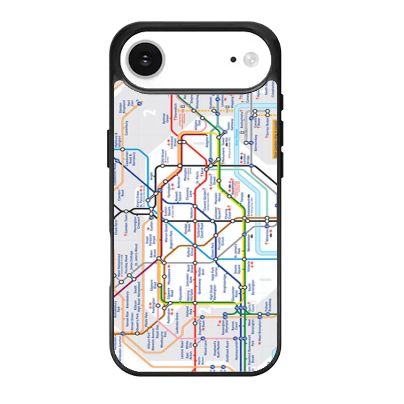 london tube map iPhone Air Case