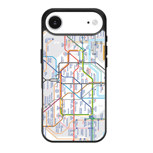 london tube map iPhone Air Case