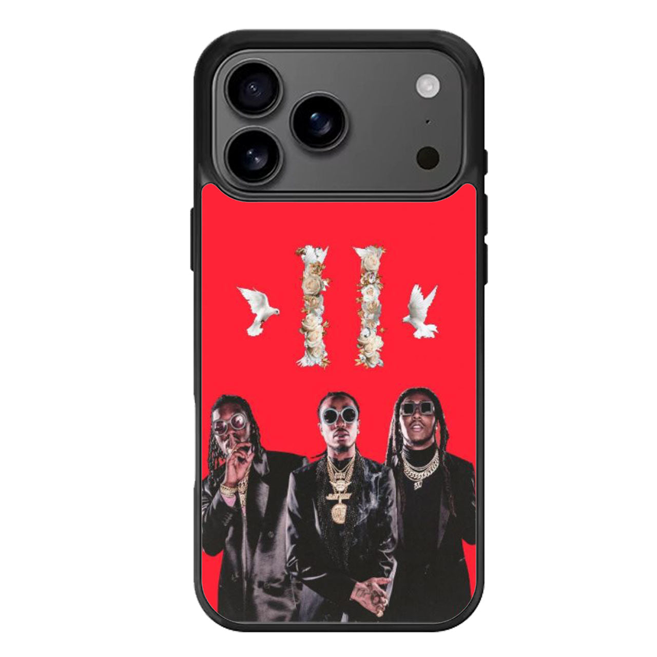 migos culture red cover iPhone 17 Pro Max Case