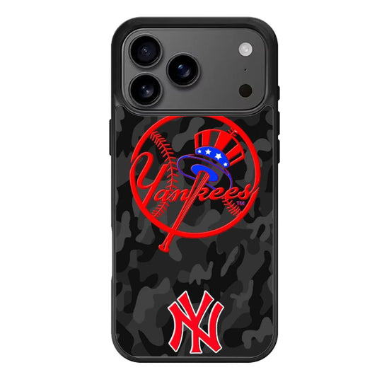 new york yankees camo iPhone 17 Pro Max Case