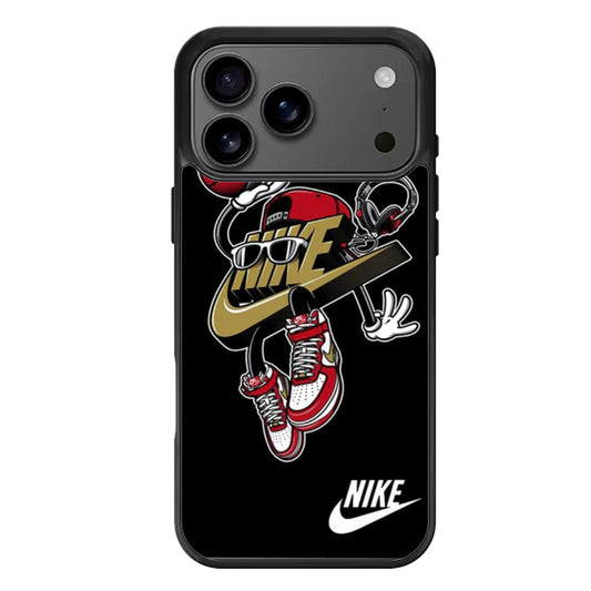 nike hypebeast jump black iPhone 17 Pro Max Case