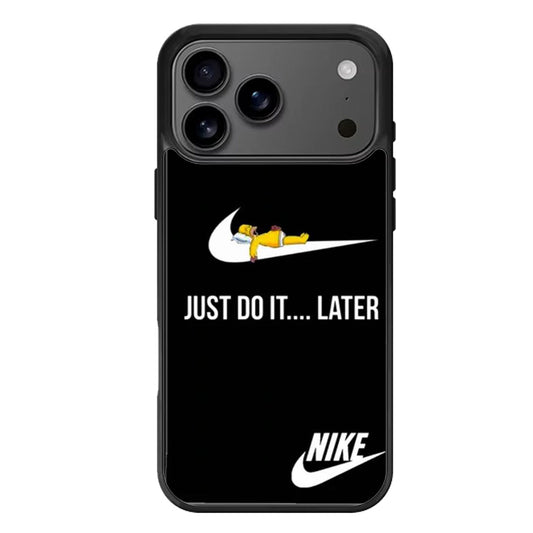 nike just do it later iPhone 17 Pro Max Case