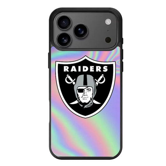 oakland raiders holographic iPhone 17 Pro Max Case