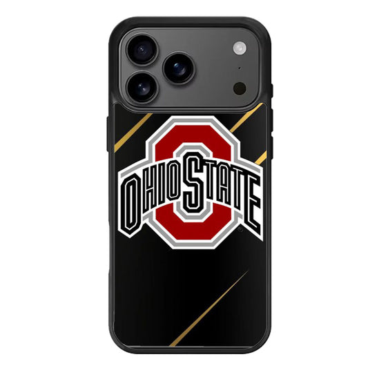 ohio state buckeyes black iPhone 17 Pro Max Case