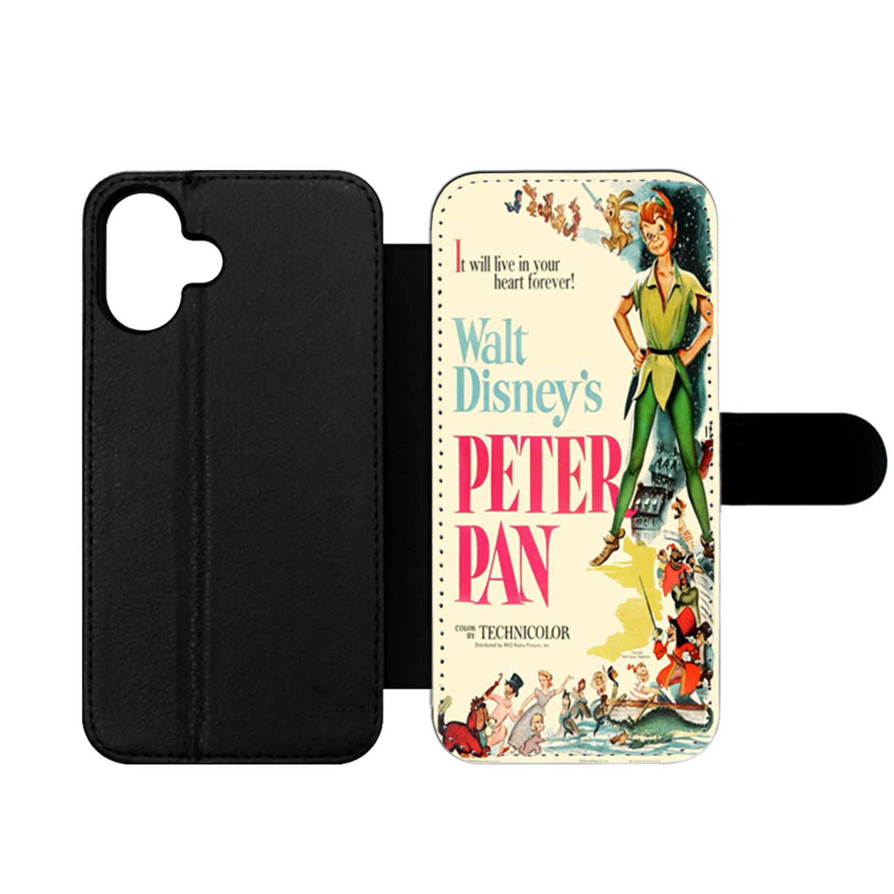 peter pan Wallet iPhone Case