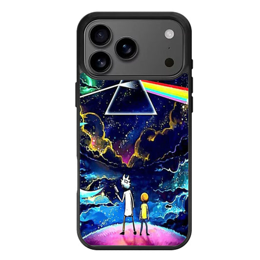 pink floyd rick morty iPhone 17 Pro Max Case
