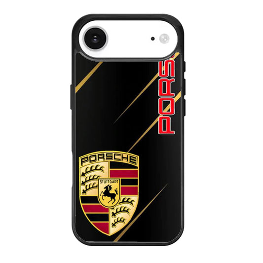 porsche black metallic iPhone Air Case
