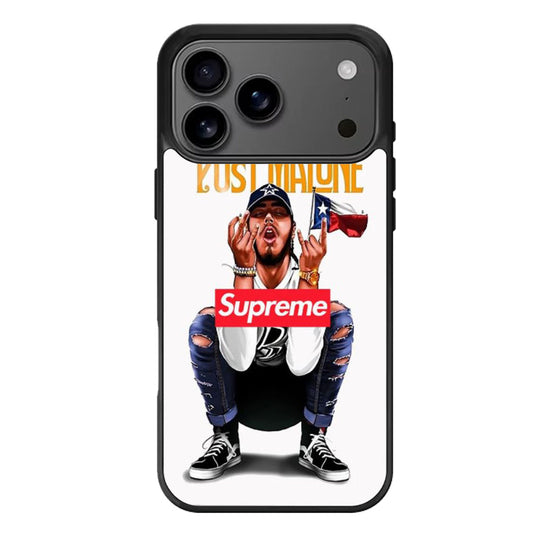 post malone design iPhone 17 Pro Max Case