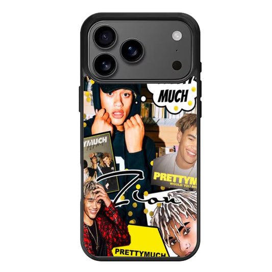 prettymuch zion kuwonu collage iPhone 17 Pro Max Case