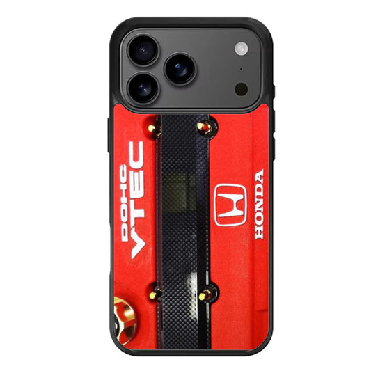 red engine dohc vtec honda iPhone 17 Pro Max Case