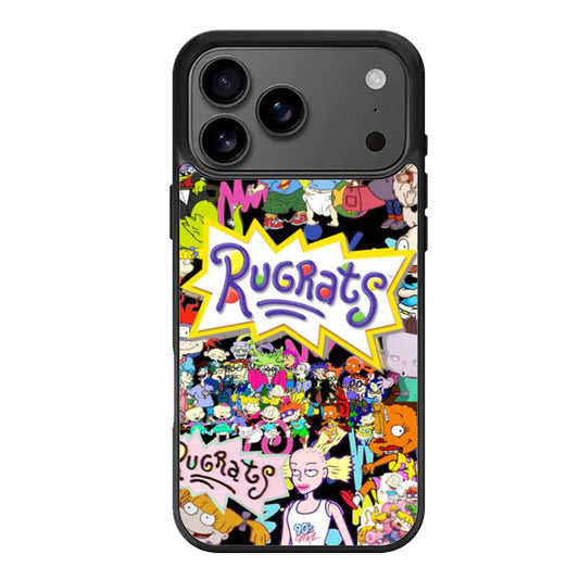 rugrats collage black iPhone 17 Pro Max Case
