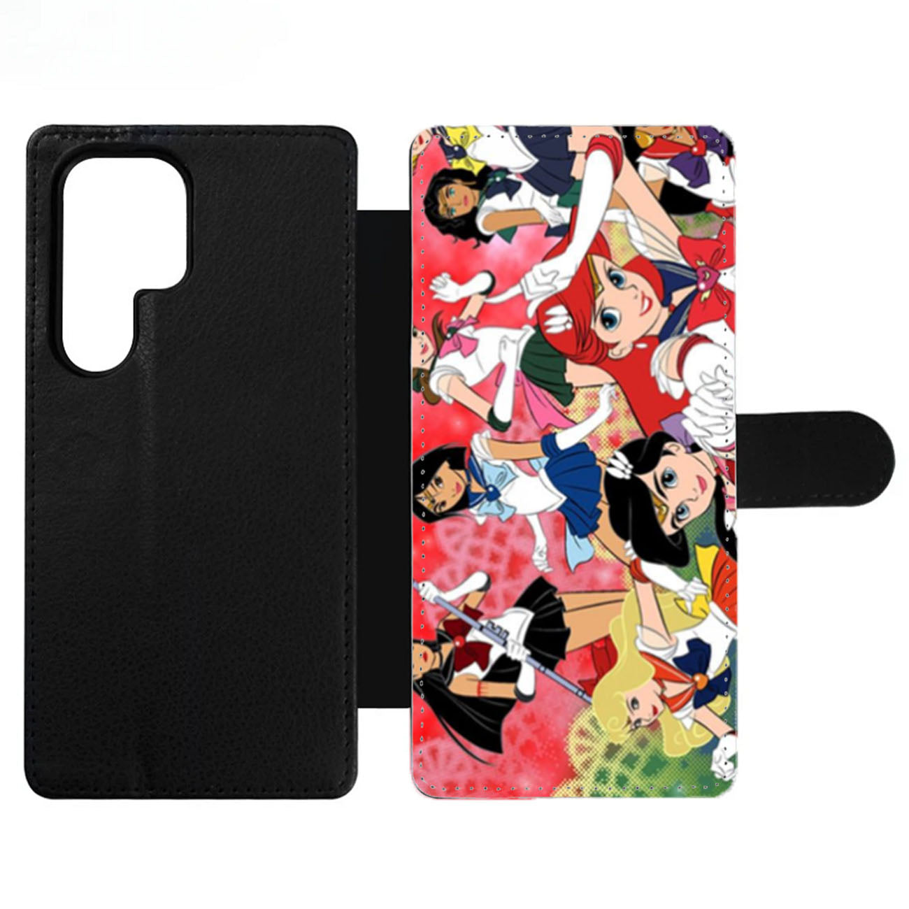 sailor moon collaboration Wallet Samsung Case