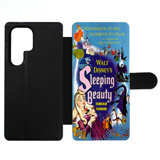 sleeping beauty Wallet Samsung Case