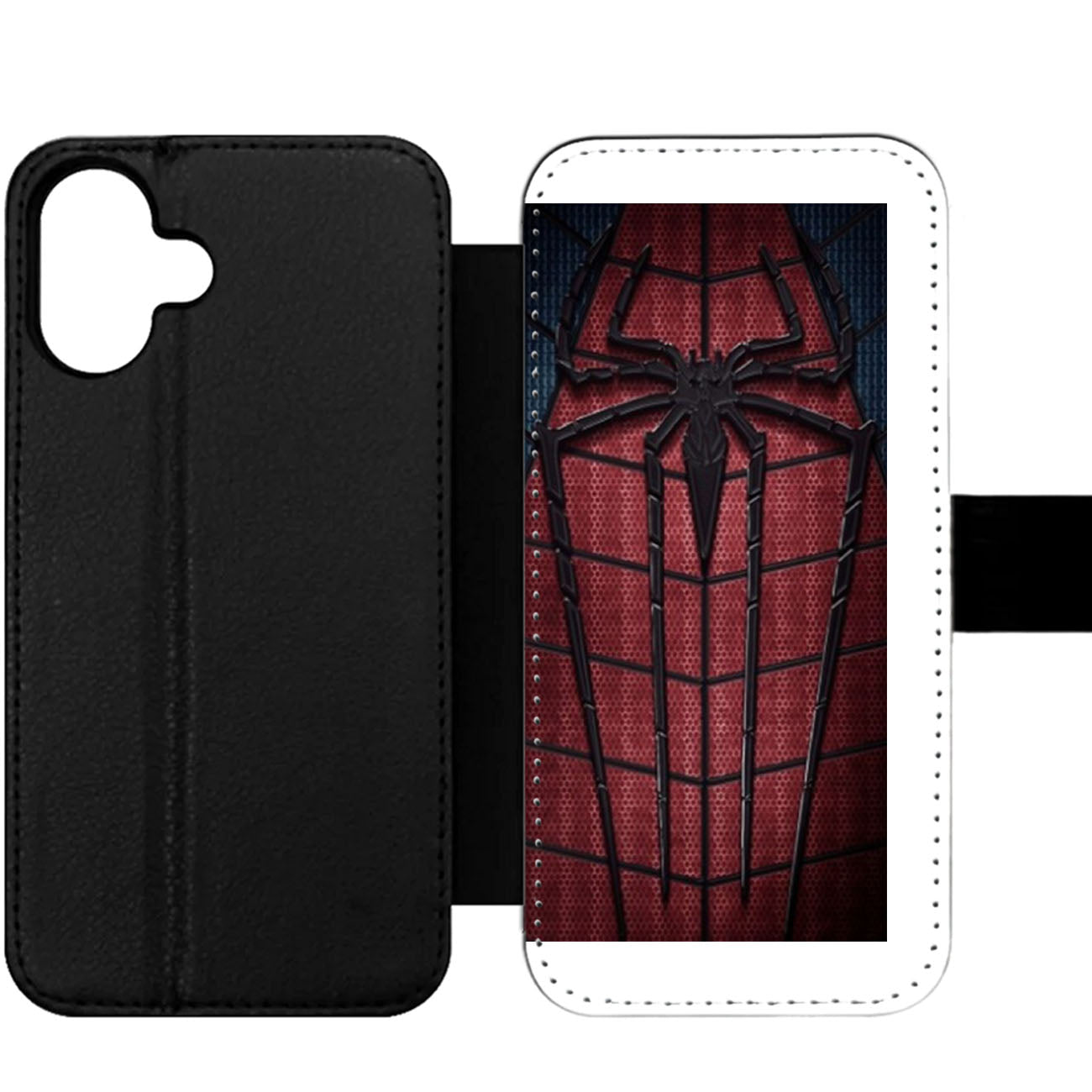 spiderman logo Wallet iPhone Case