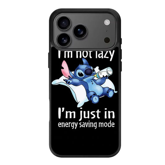 sticth im not lazy cover iPhone 17 Pro Max Case