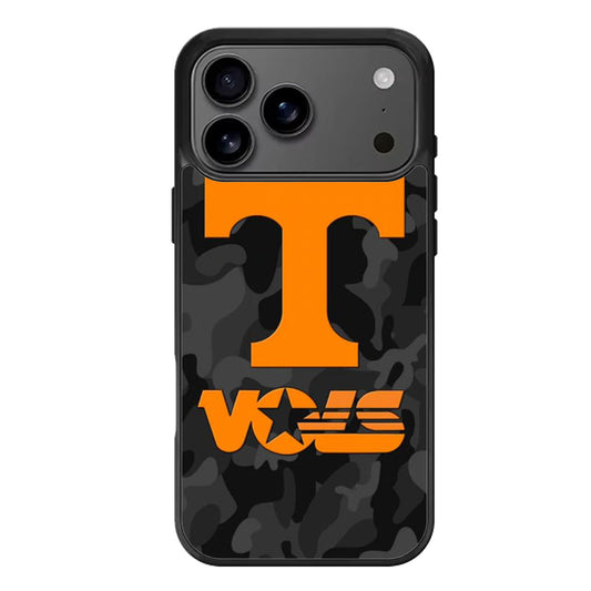 tennessee volunteers black camo iPhone 17 Pro Max Case