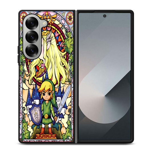 the legend of zelda the wind waker Samsung Z Fold 6 Case