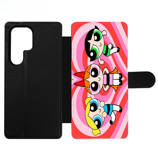 the powerpuff girls Wallet Samsung Case