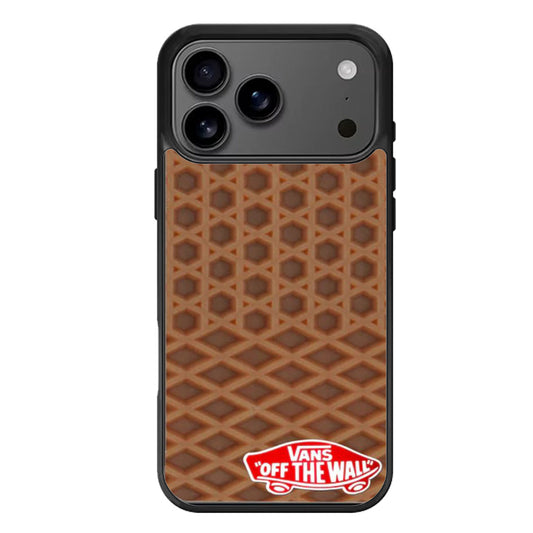 vanz waffle design iPhone 17 Pro Max Case