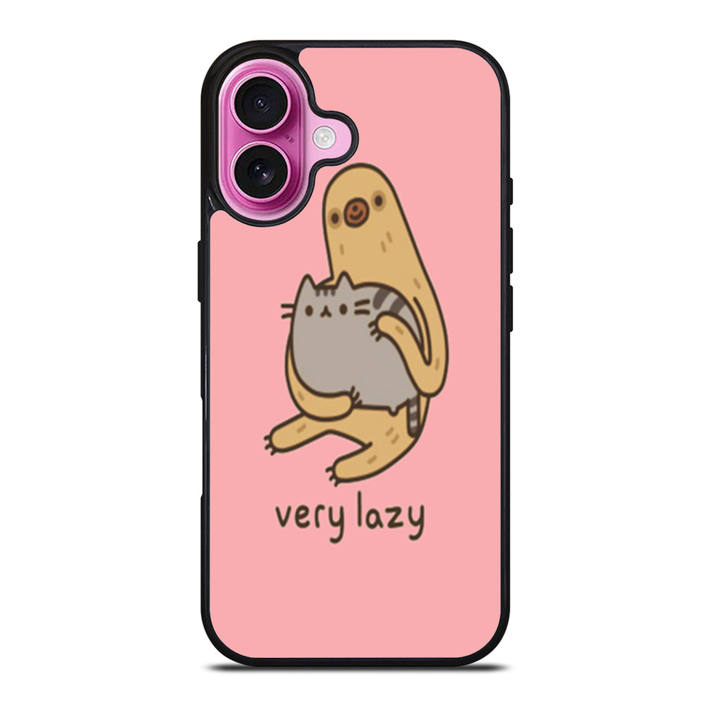 very lazy the cat iPhone Case Cover